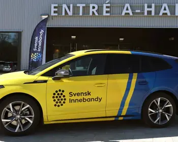 Europcarbil folierad bil