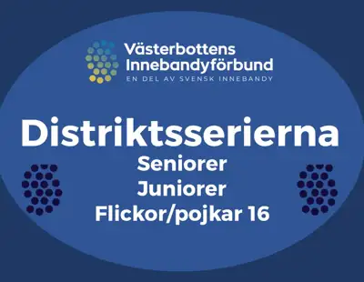 Distriktsserierna Logga Ny