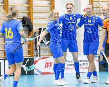 Damlandslaget Firande VM Kval