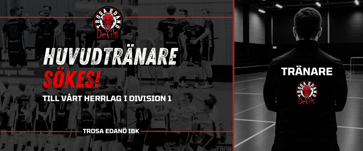 Huvudtränaresökes! Trosa Edanö 2026 05 07