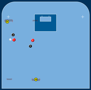 Blå Driva 2 Mål 4 Målsmatch