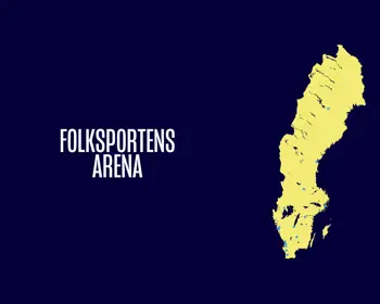 Folksportens Arena Karta Utomhusarena 2