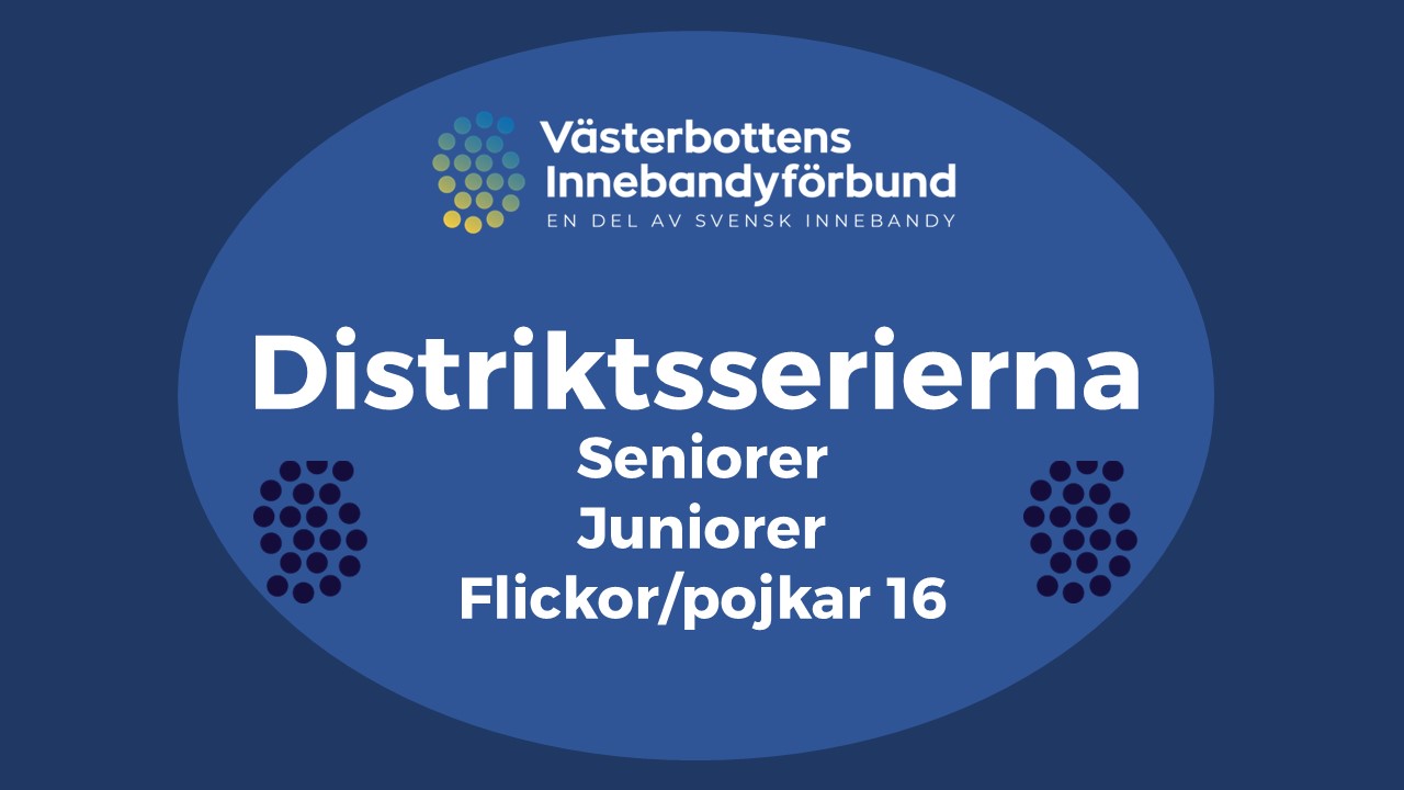 Distriktsserierna Logga Ny