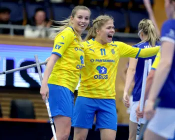 Damlandslaget tog hem Euro Floorball Tour efter seger mot Finland