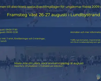 Inbjudan Spelarutveckling (1)